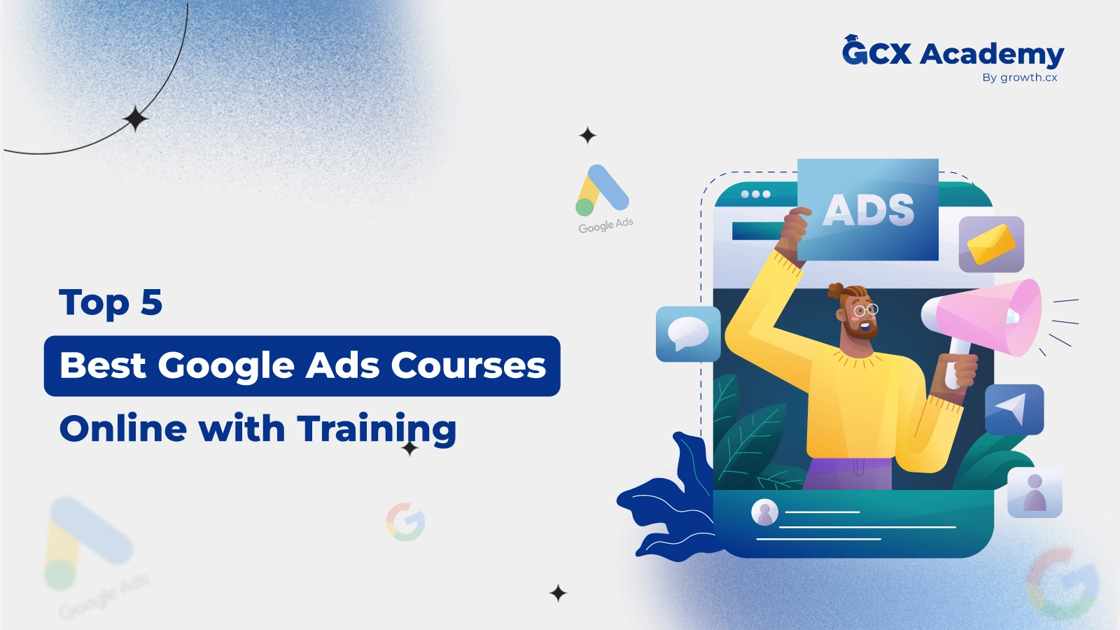 Best 5 Google Ads Course Online with Training